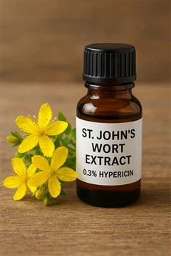 St. John Wort Extract: abɔde mu nnuru a ekum adwenemhaw anaa adwene mu nhyehyɛe?